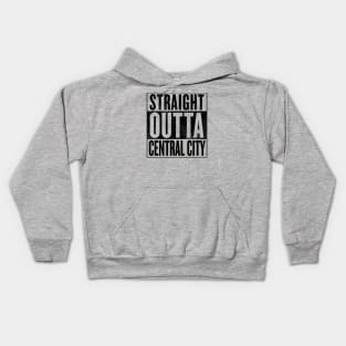 Straight Outta Central City Kids Hoodie
